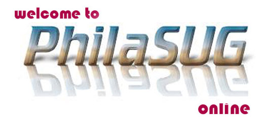 Welcome to PhilaSUG on-line [33.7 kBytes]